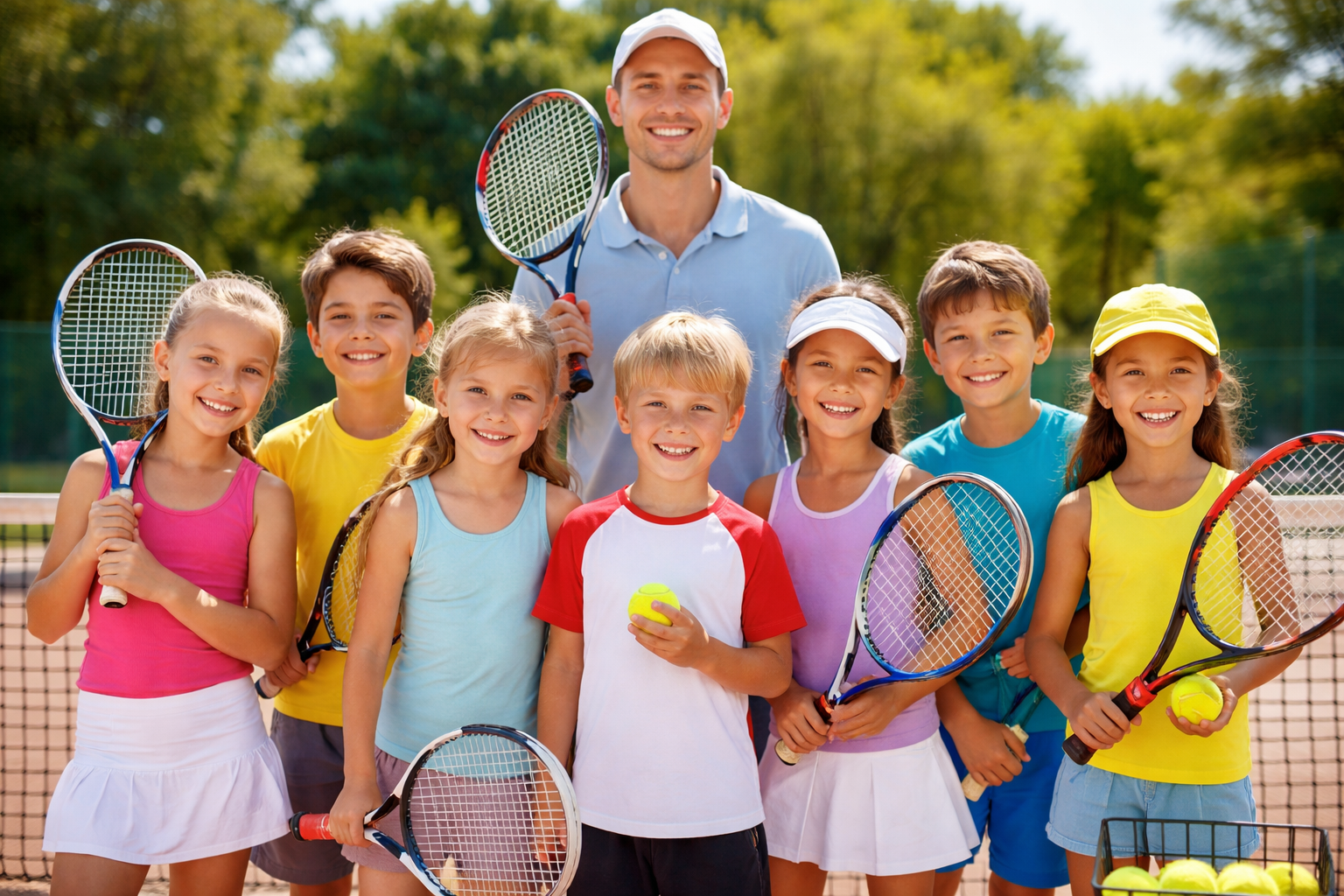 קבוצות טניס לילדים